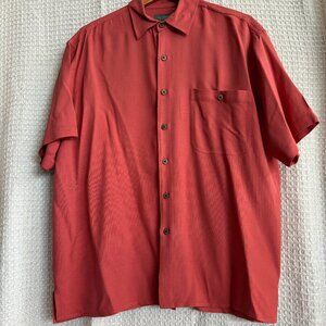 Van Heusen Silk Short Sleeve Shirt